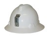 MSA VGARD HARD HAT 4 POINT PUSH KEY SUSPENSION METAL LAMP BRACKET WHITE