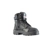 STEEL BLUE LADIES ARGYLE ZIP SIDED COMPOSITE TOE SCUFF SAFETY BOOT