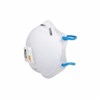 3M CUPPED PARTICULATE RESPIRATOR WITH VALVE 10BOX