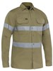 BISLEY TAPED COOL LIGHTWEIGHT DRILL SHIRT