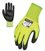 FORCE360 WORX HI VIS CUT RESISTANT PU GLOVE CUT LEVEL C
