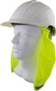 MAXISAFE HEARD HAT NECK FLAP  YELLOW