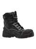 KING GEE ONYX 6Z PR WOMENS STEEL TOE ZIP SIDED SAFETY BOOT