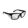 BOLLE STKS 420 PLATINUM SAFETY GLASSES CLEAR LENS WITH BLACK FRAME