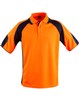 AIW UNISEX COOLDRY HIVIS MINI WAFFLE SAFETY POLO