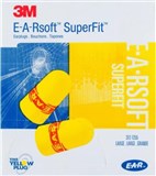 3M EARSOFT SUPERFIT EARPLUGS UNCORDED BOX200