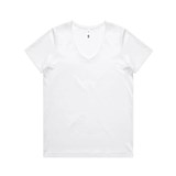 AS COLOUR WOMENS MAPLE V NECK TEE