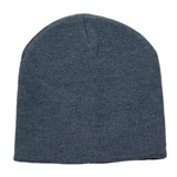 HEATHER SKULL BEANIE