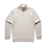AS COLOUR MENS HALF ZIP CREW