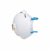 3M CUPPED PARTICULATE RESPIRATOR WITH VALVE 10BOX