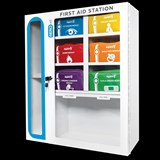 AEROKIT FIRST AID STATION WITH 6 MODULES