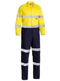 BISLEY TAPED HI VIS DRILL COVERALL