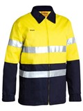 BISLEY TAPED HI VIS DRILL JACKET 