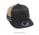 GRACE STRIPPED TRUCKER CAP