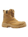 KING GEE WOMENS BENNU PRO 6 STEEL TOE ZIP SIDED SAFETY BOOT