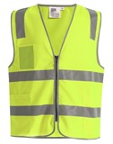 AIW UNISEX HI VIS TAPED SAFETY VEST